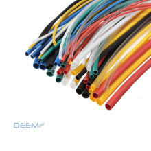 DEEM PE customized print logo skidproof heat shrinkable tube for electrical wire connection